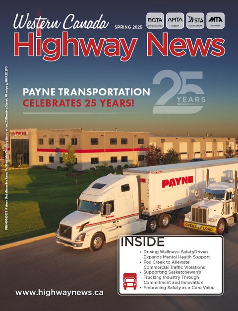 Front cover of the summer 2024 Western Canada Highway News
